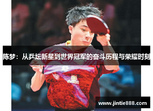 陈梦：从乒坛新星到世界冠军的奋斗历程与荣耀时刻
